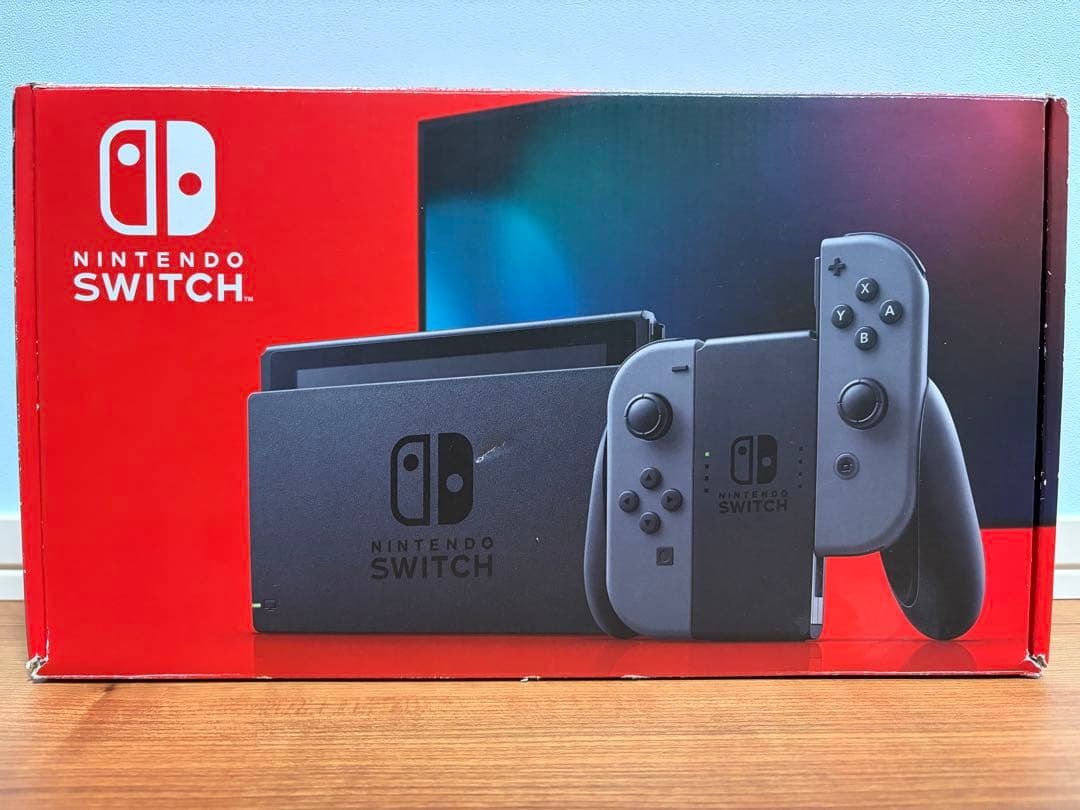 ニンテンドースイッチ Nintendo Switch 本体 グレー ケース付