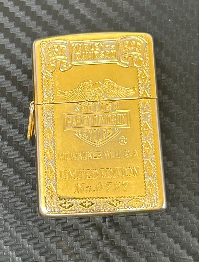 Harley-Davidson 限定版ライター No. 0737 Zippo製