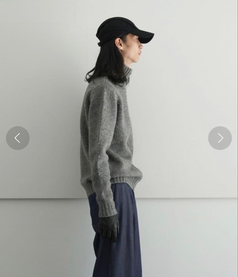 KAIKO カイコー SHRINK ZIP CARDIGAN ニット フルジップ