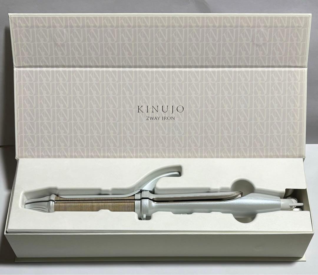 絹女KINUJO 2WAY IRON キヌージョ ツーウェイアイロン2W01美品