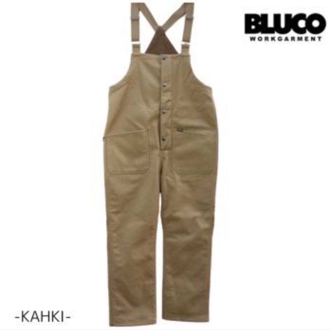 BLUCOウォーム オーバーオール　カーキ美品