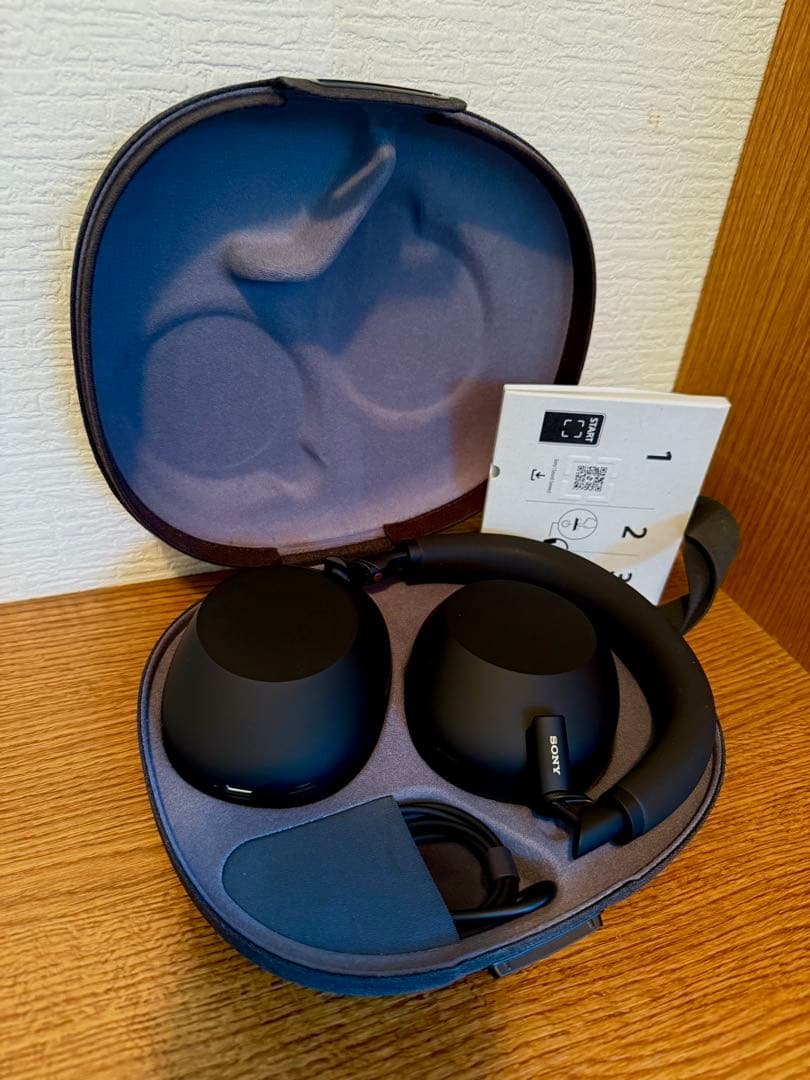 最新SONY wh1000xm6ブラック ワイヤレスヘッドホン