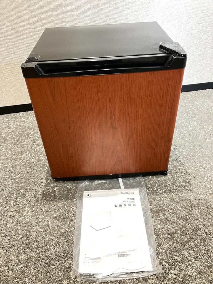 アイリスプラザ 冷凍庫 PF-A32FD-M 木目調 1ドア 2020年製