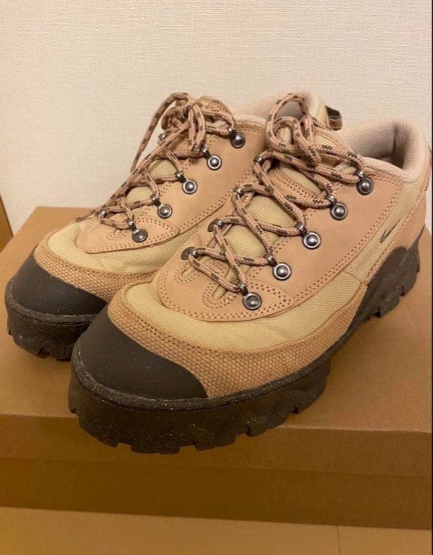 【美品 27.5cm】ナイキ ラハール ロー Lahar Low ベージュ