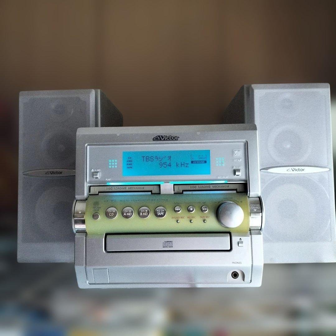 Victor CD・MD・カセットデッキ