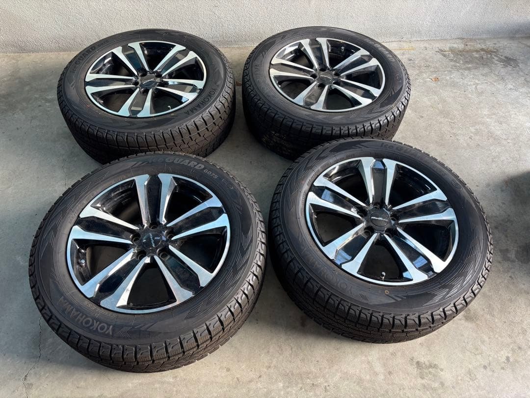 YOKOHAMA G075 235/60R18 ホンダ純正アルミ付　CR-V