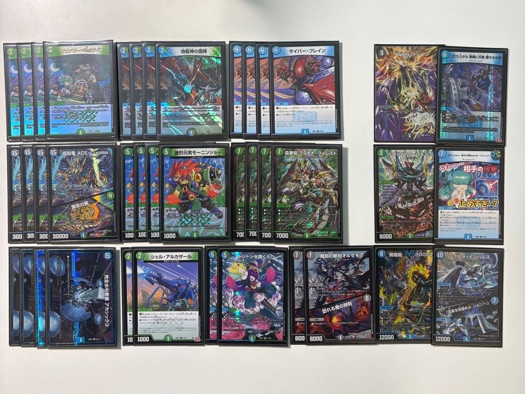 【二重スリーブ】フィオナアカシック デッキ+パーツ