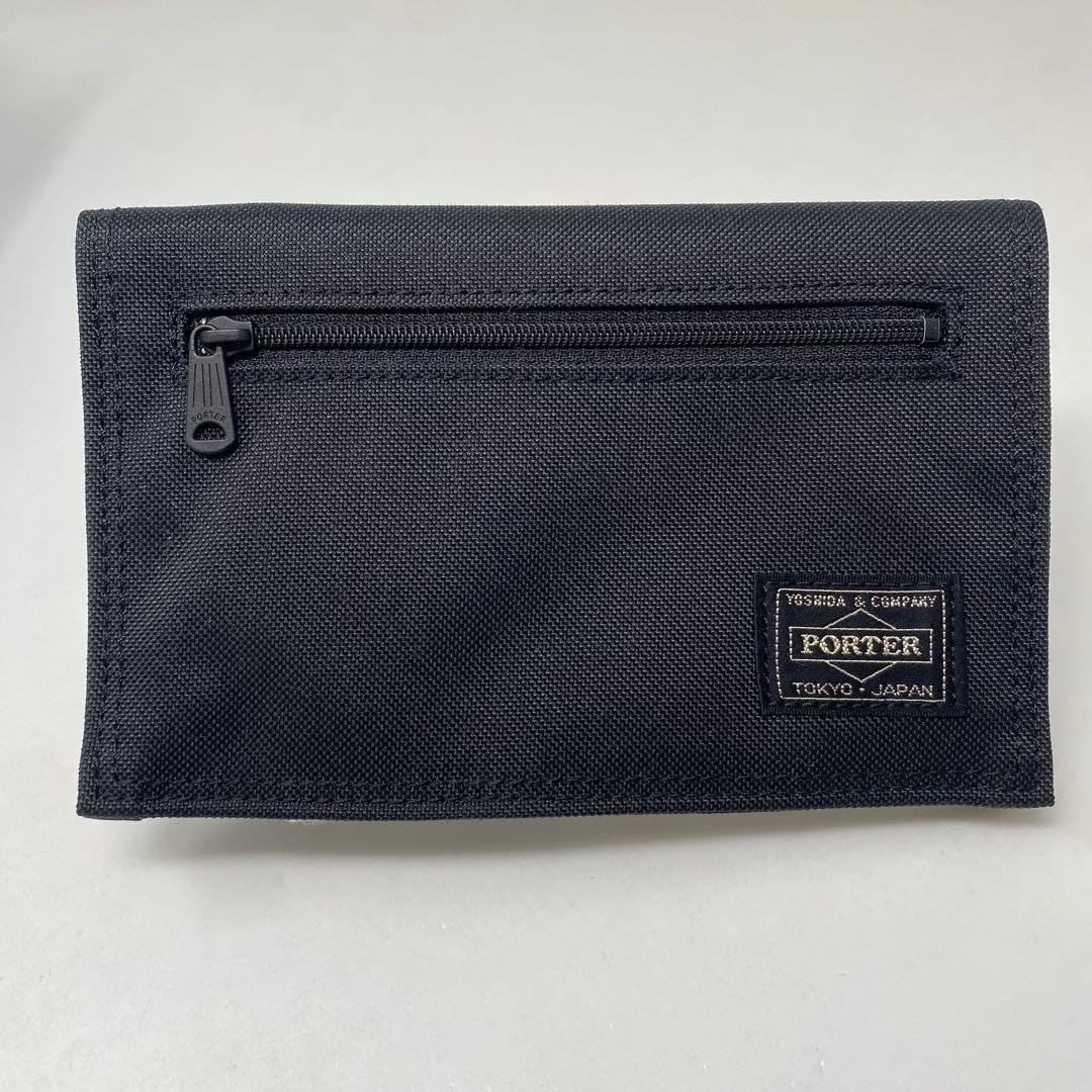 未使用 PORTER ポーター パスポートケース ANA ブラック 黒