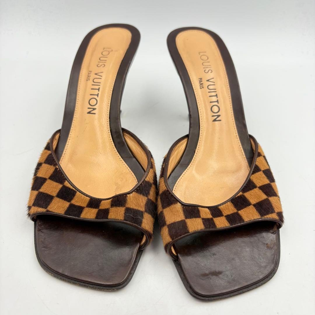 ルイヴィトン ダミエ ミュールサンダル レディース 0725-S6534h