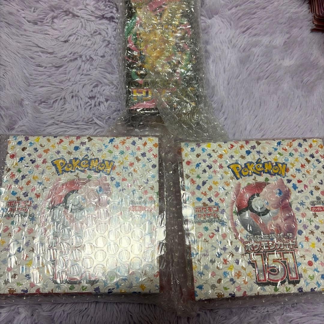 ポケモンカードゲーム MEGAドリームex 151 未開封 3セット