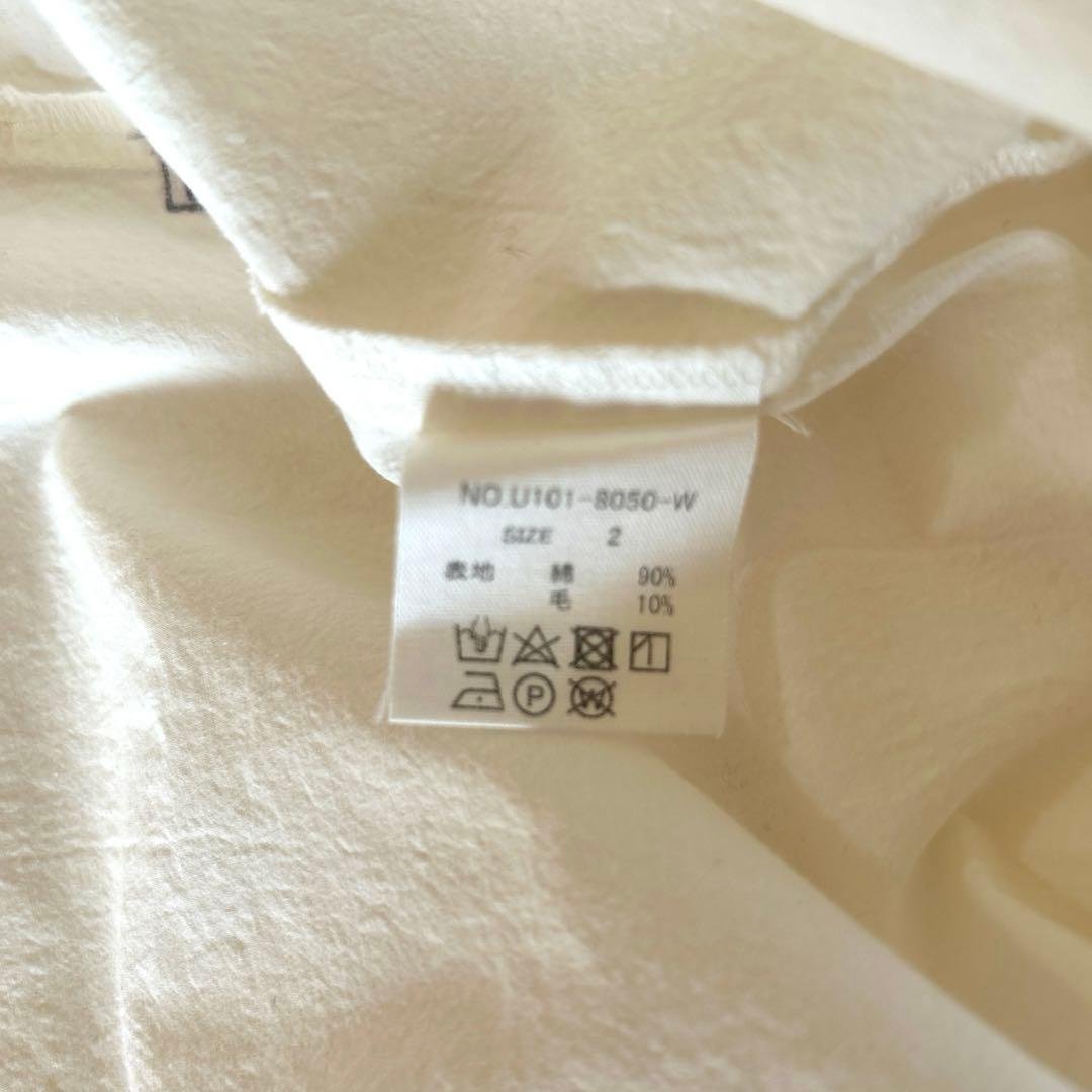 ルナ様　HUIS 遠州織物 バンドカラー ギャザー　シャツ