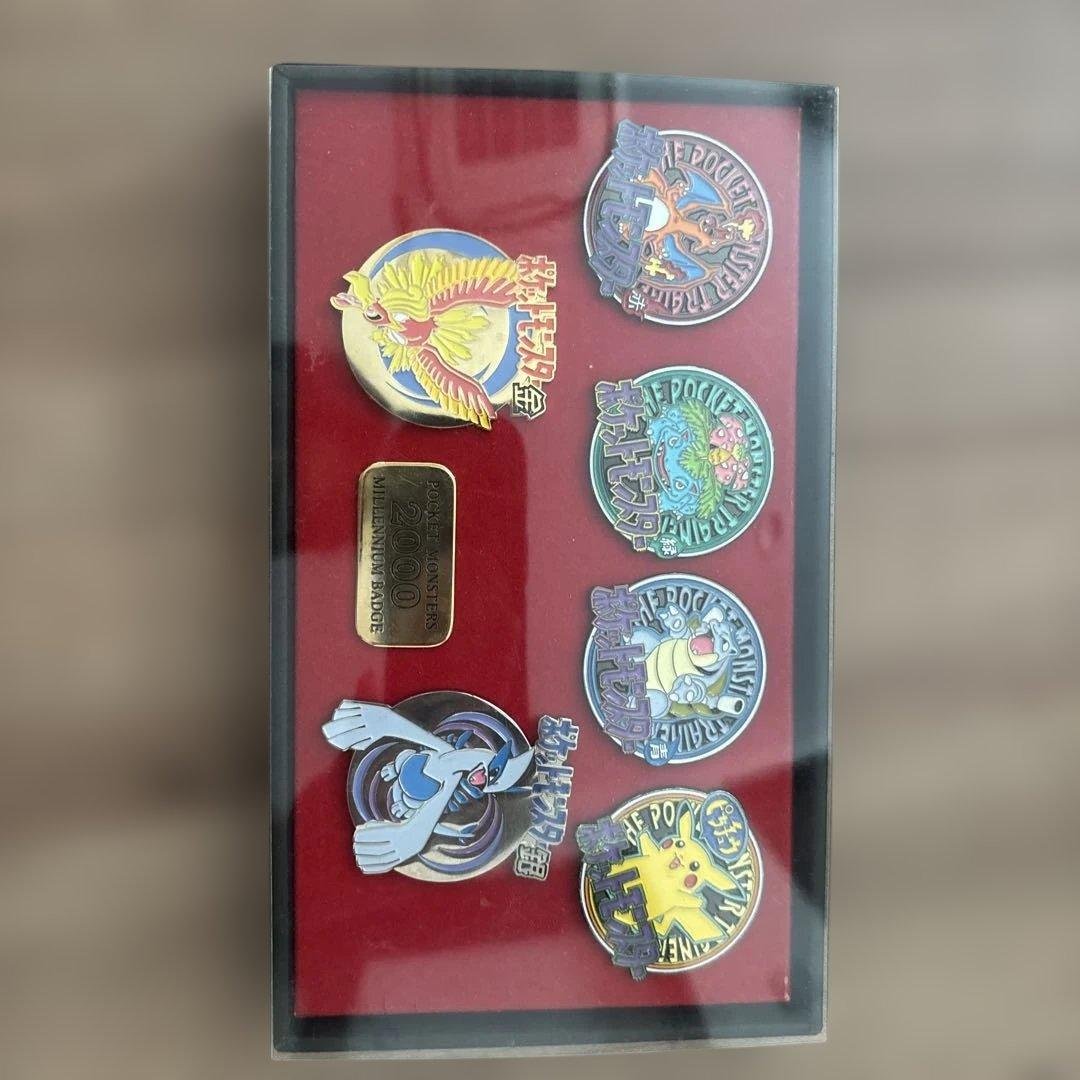 ポケモン ピンバッジ 6個セット 2000年記念
