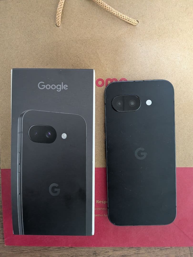 Google Pixel 9a 黒 本体 付属品　箱付き