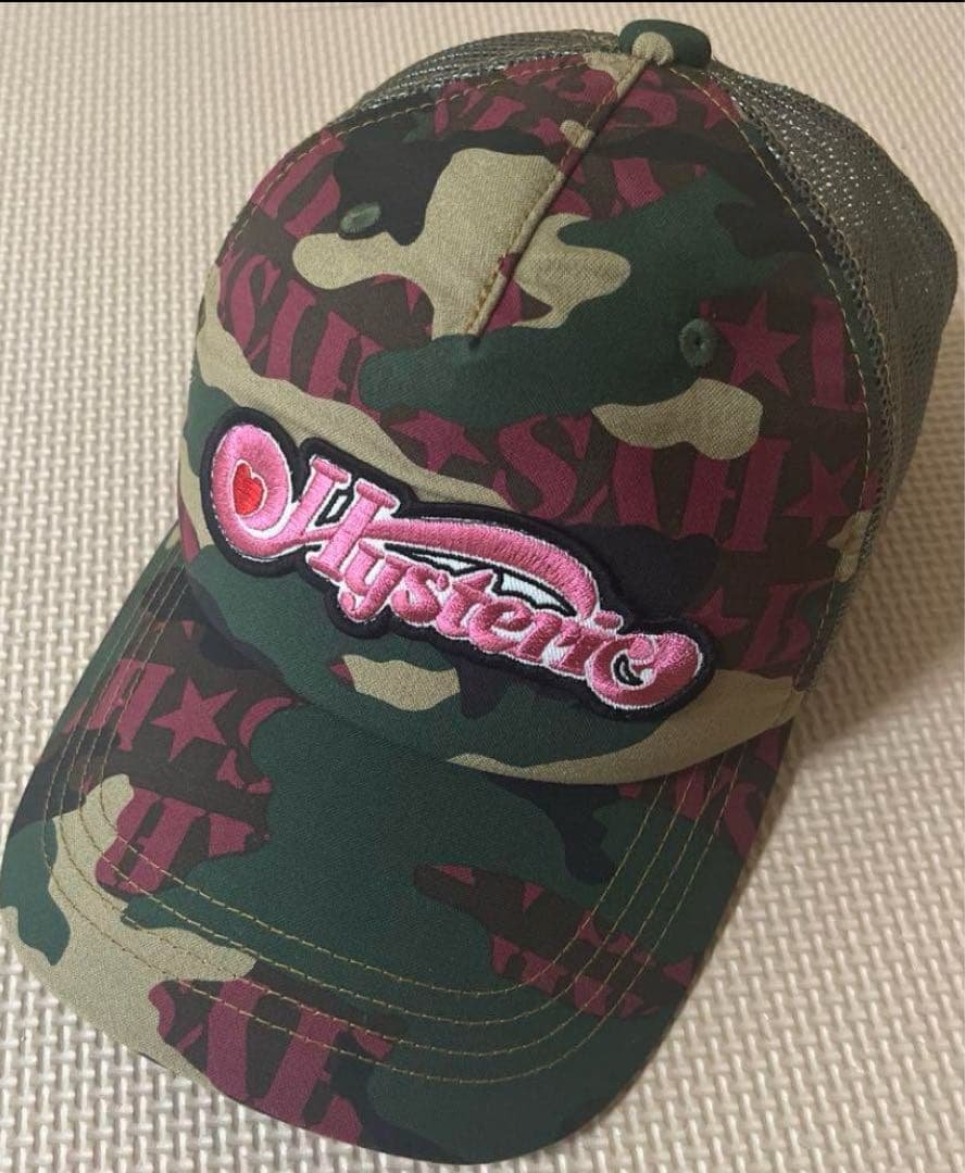 早い者勝ち　Hysteric Glamour 迷彩キャップ フリーサイズ