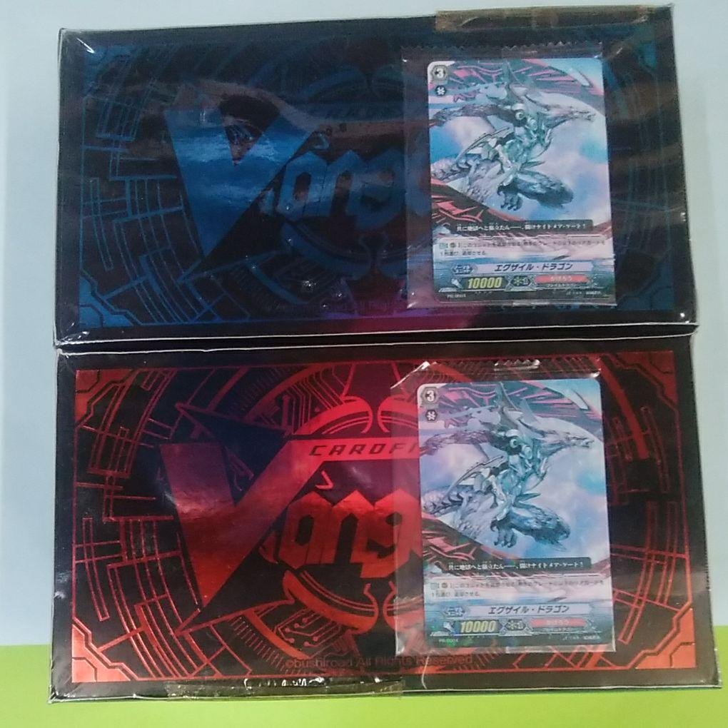 ヴァンガードはじめようセット 青&赤 プレイマット+非売品小型コミック