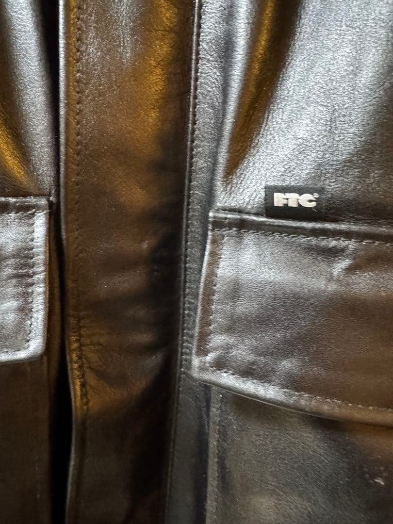 FTC LEATHER A-2 FLIGHT JACKET XLサイズ