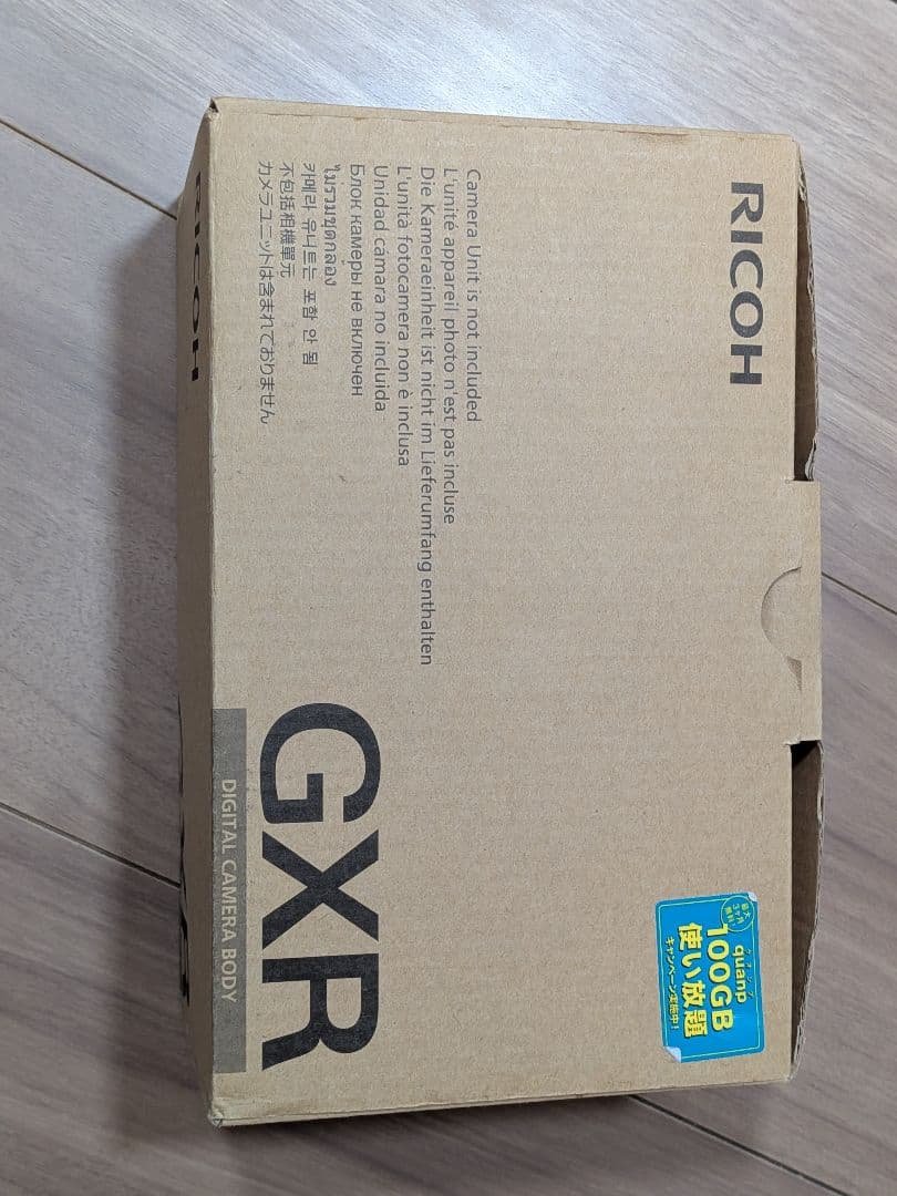 RICOH GXR デジタルカメラ 本体
