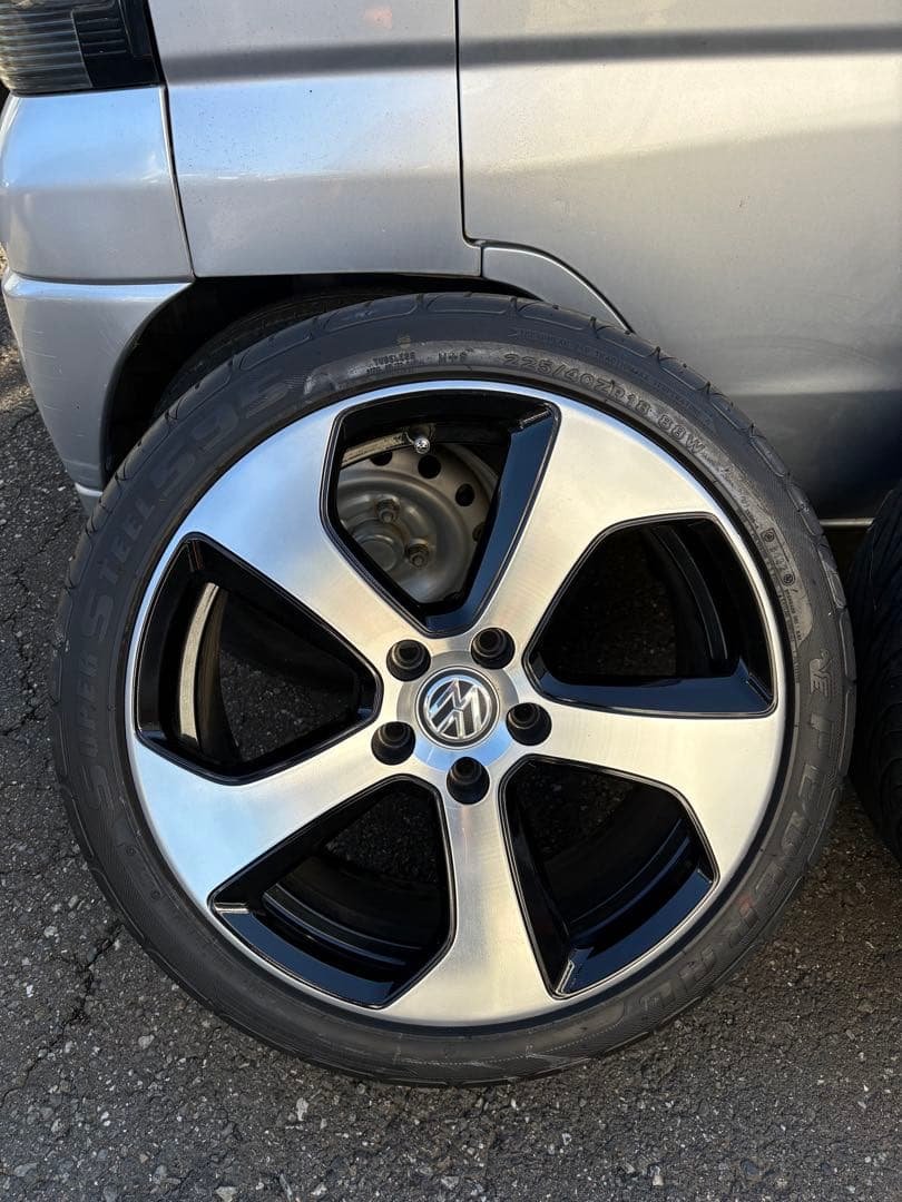 VW 5G ゴルフ 7 GTI 純正ホイール　タイヤ付き