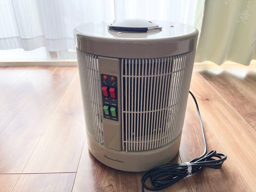 暖話室1000型 (ベージュ) 日本製 遠赤外線 パネルヒーター 暖房器具