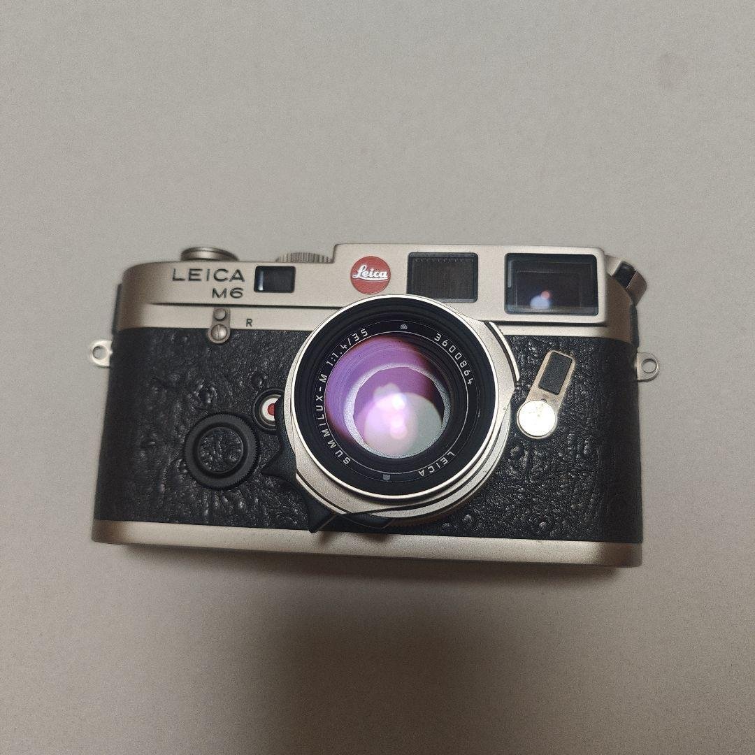 ほぼ新品　Leica M6 チタン　ズミルックス　35　1.4　限定版 セット