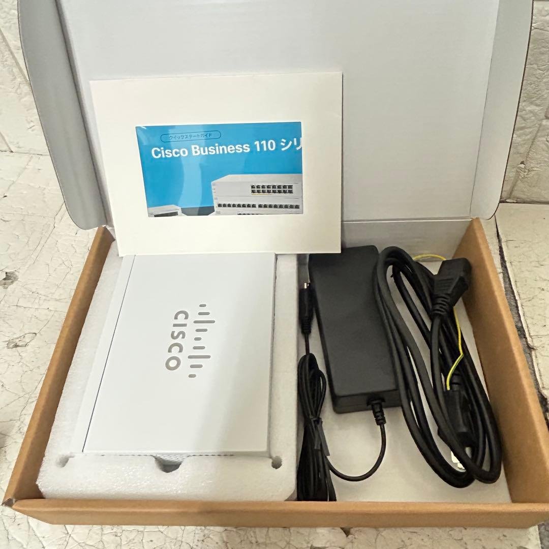 美品 Cisco 8ポートPoE スイッチ CBS110-8PP-D