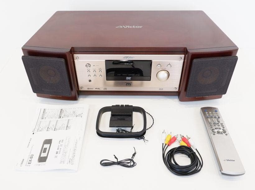 【美品】Victor ビクター JVC EX-B3 特別限定品 リモコン付き
